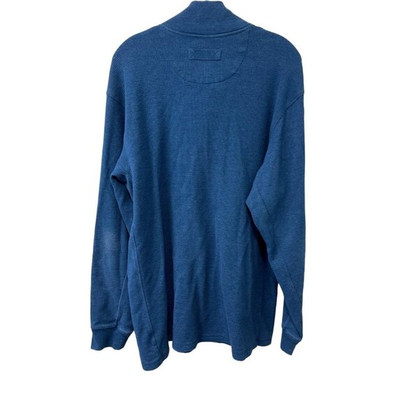 Duluth Trading Co Henley Shirt Mens Size Large 3 Button Up Long Sleeve - Picture 3 of 4